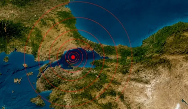 Marmara Denizi’nde peş peşe sarsıntılar: Yalova açıklarında yeni deprem