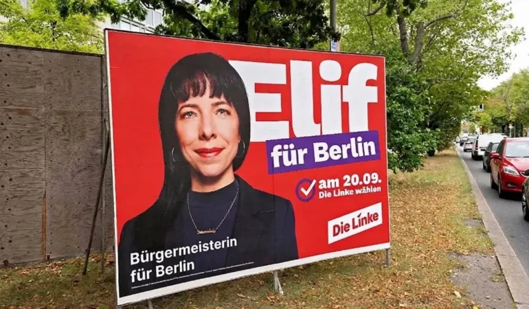 Berlin eyalet seçimlerinde kritik gün: Sol Parti adayı Elif Eralp öne çıkıyor