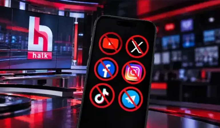 Halk TV’nin Sosyal Medya Hesaplarına Erişim Engeli Kararı