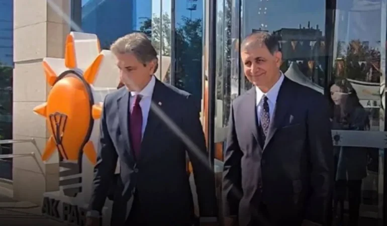Cemil Tugay AKP Genel Merkezi’nde…