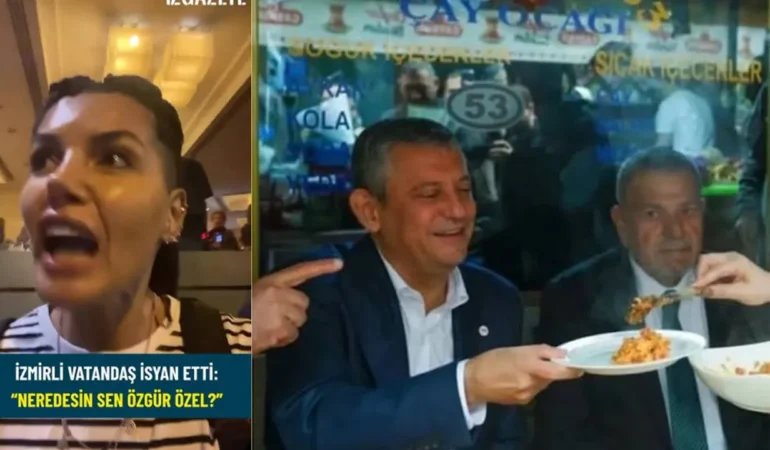 Yurtaş Tepkisi: “TOMA’lar burada, halk burada! Özgür Özel neredesin?”