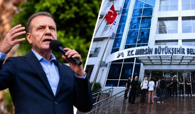 Mersin Büyükşehir Belediye Başkanı Vahap Seçer ve iki ilçe belediye başkanı tutuklandı